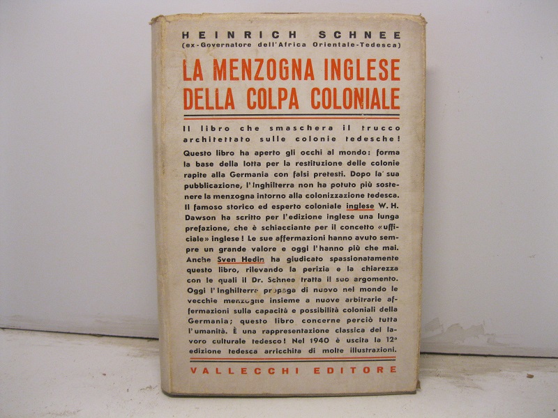 La menzogna inglese della colpa coloniale.