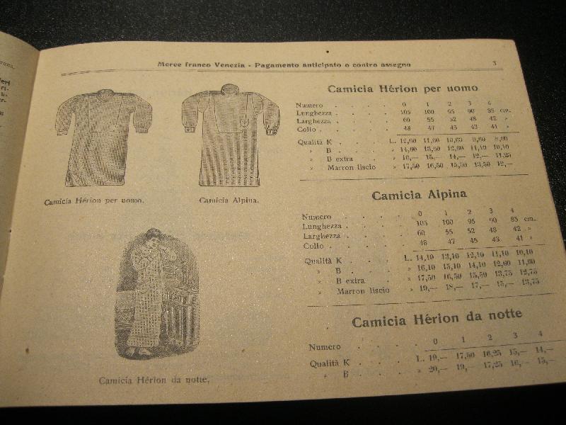 Catalogo illustrato 1914