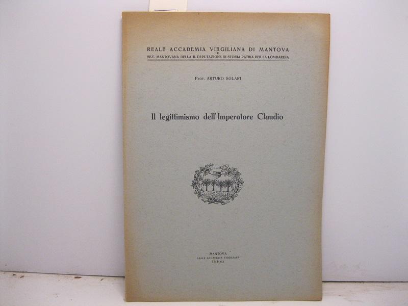 Il legittimismo dell'imperatore Claudio