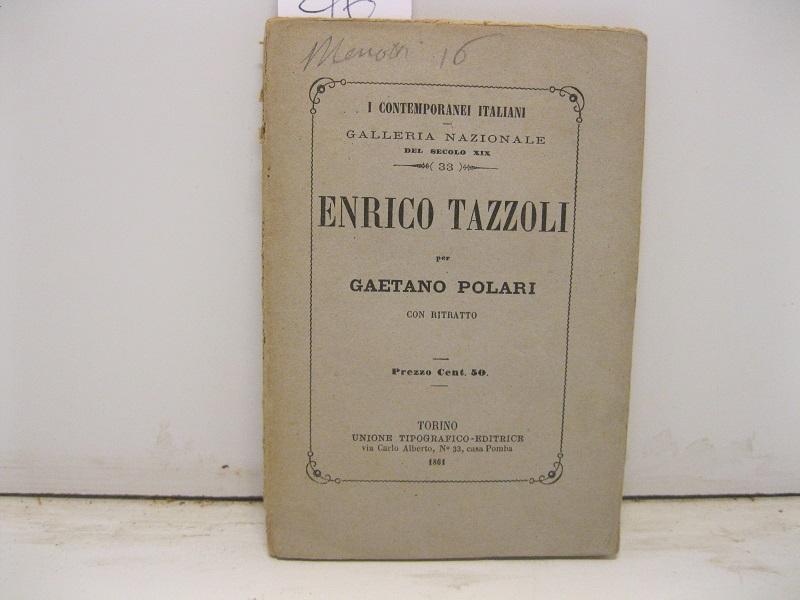 Enrico Tazzoli con ritratto