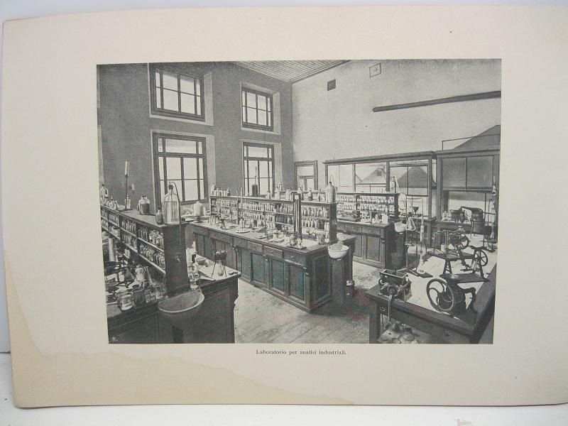 Società d'incoraggiamento d'arti e mestieri. Milano. Scuola laboratorio di chimica industriale