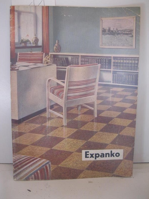 Expanko. The floor of To-day. Le parquet moderne. Der moderne Fussboden