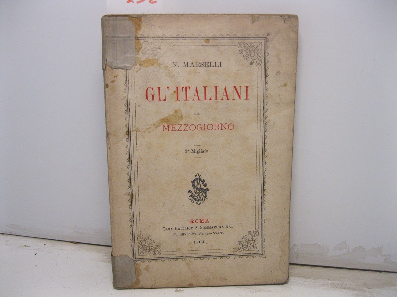 Gl'italiani del mezzogiorno. 3° migliaio