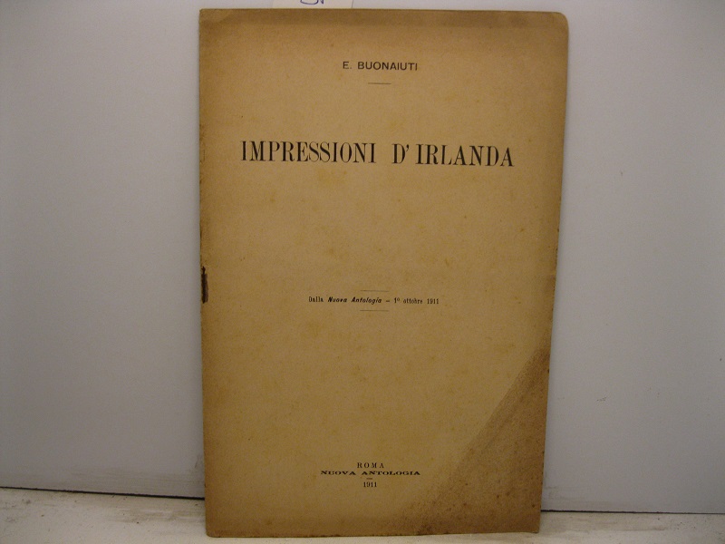 Impressioni d'Irlanda. Dalla Nuova Antologia - 1° ottobre 1911