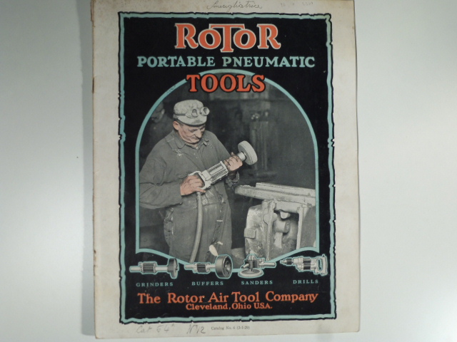 Rotor portable pneumatic tools. The rotor air tool company. Cleveland, Ohio U.S.A. (Catalogo commerciale)