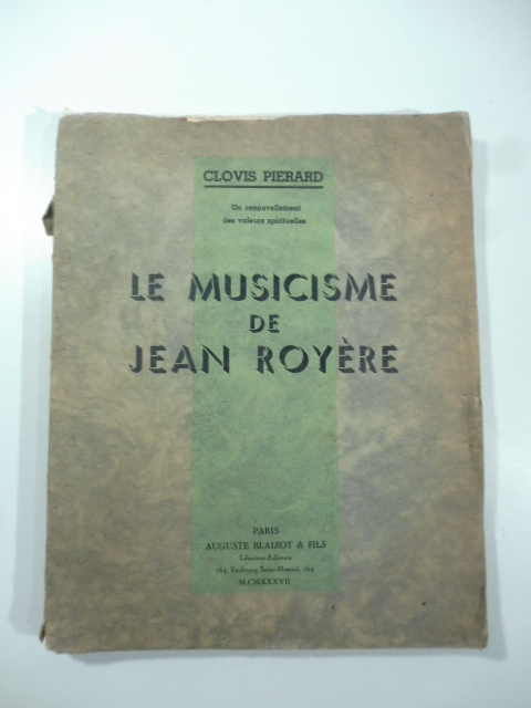 Le musicisme de Jean Royere