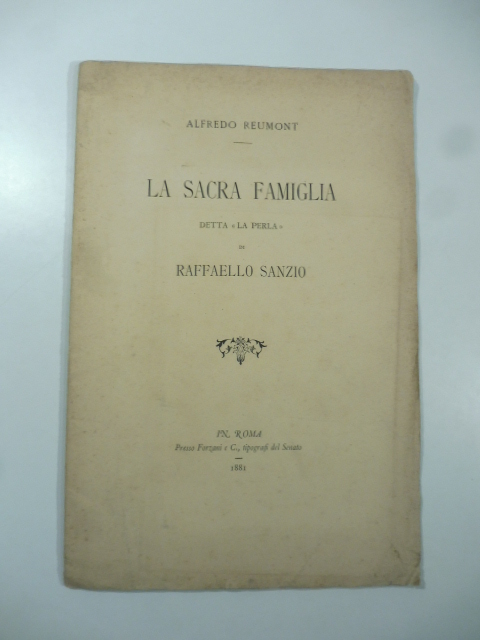 La Sacra famiglia detta 'La perla' di Raffello Sanzio